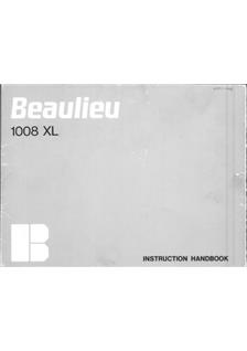 Beaulieu 1008 XL manual. Camera Instructions.